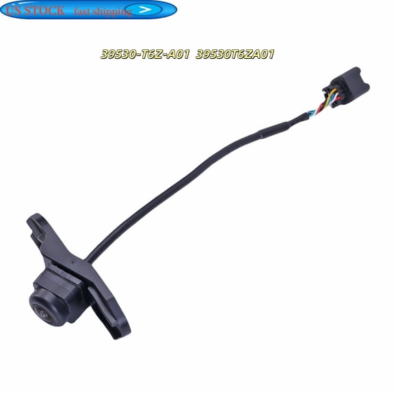 720P Rear View Backup Reverse Camera Night Vision Waterproof 170 Degree Wide Angle Rearview Reversing for Honda Ridgeline 2017-2019 Replace 39530-T6Z-A01 39530T6ZA01