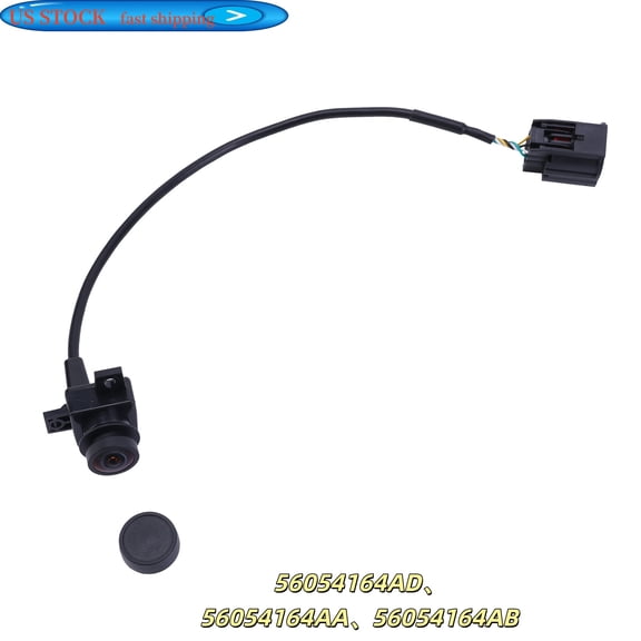 720P Rear View Backup Reverse Camera Night Vision Waterproof Wide Angle Rearview Reversing for Dodge Ram 1500 Pickup 2009-2010 Replace 56054164AD 56054164AA 56054164AB