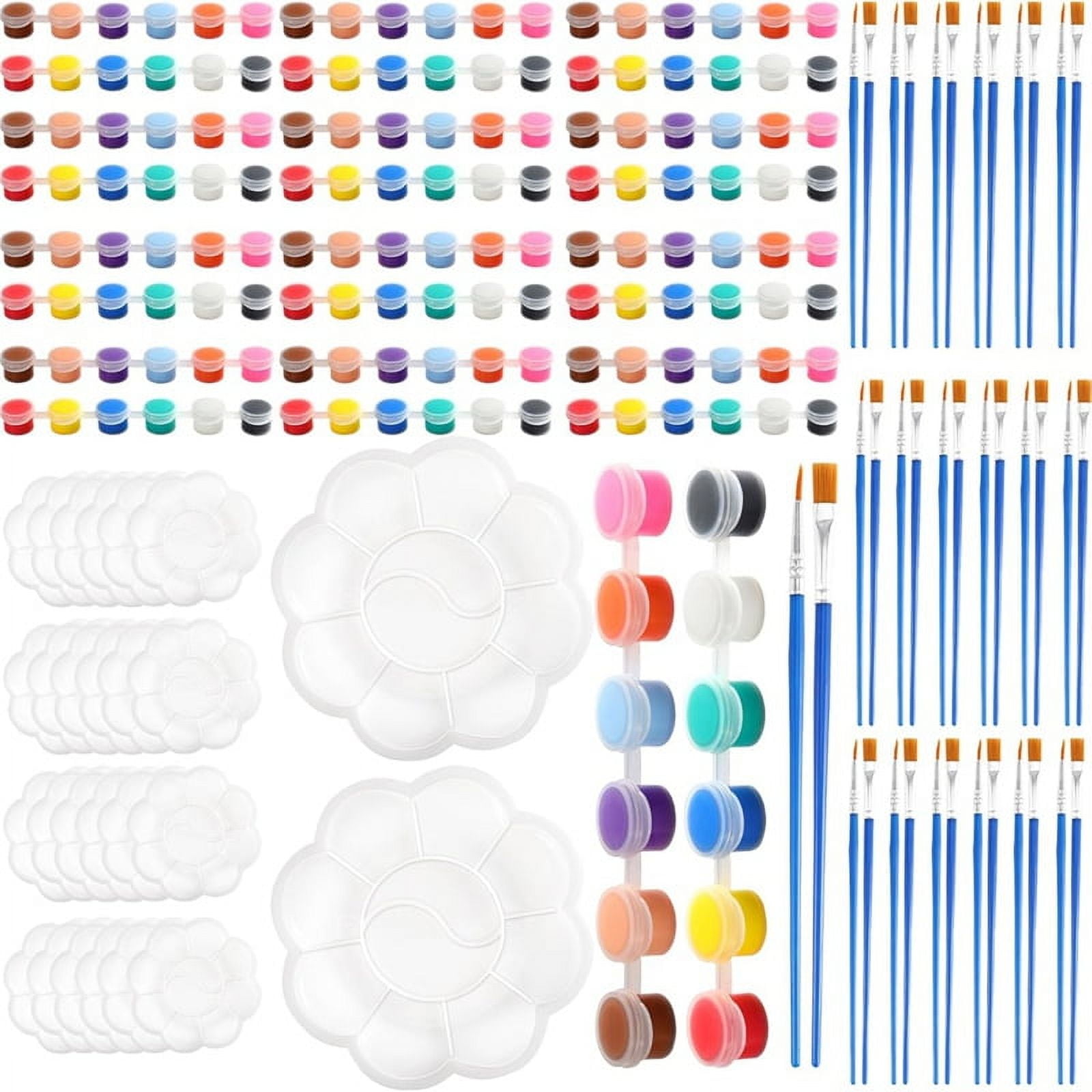 720Pcs Mini Acrylic Paint Set,Acrylic Paint Strips for Kids & Adults,Kids Paint Set for Home PartyFavors Set 1