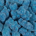 thumbnail image 1 of 720ct Blue Raspberry Bulk Sugar Sanded Gummy Bears For Parties, Candy Bowls & Everyday Snacking (9lb), 1 of 6