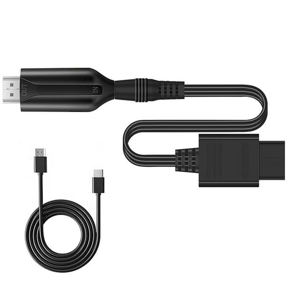 720p/1080p For N64 To Hdmi-compatible Hd Converter Game Console Adapter Plug And Play HD Cable Adapter For Nintendo 64/NGC/SNES TAPDRA Spare Part