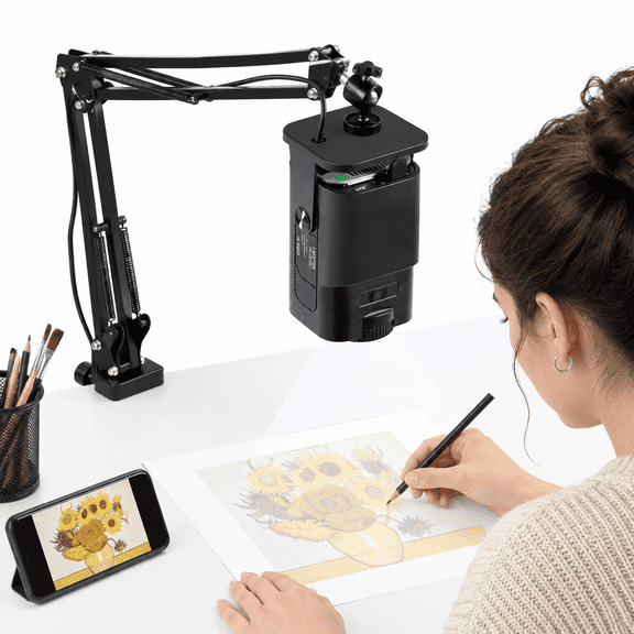 720p HD Portable Smart Art Projector for Drawing and Tracing