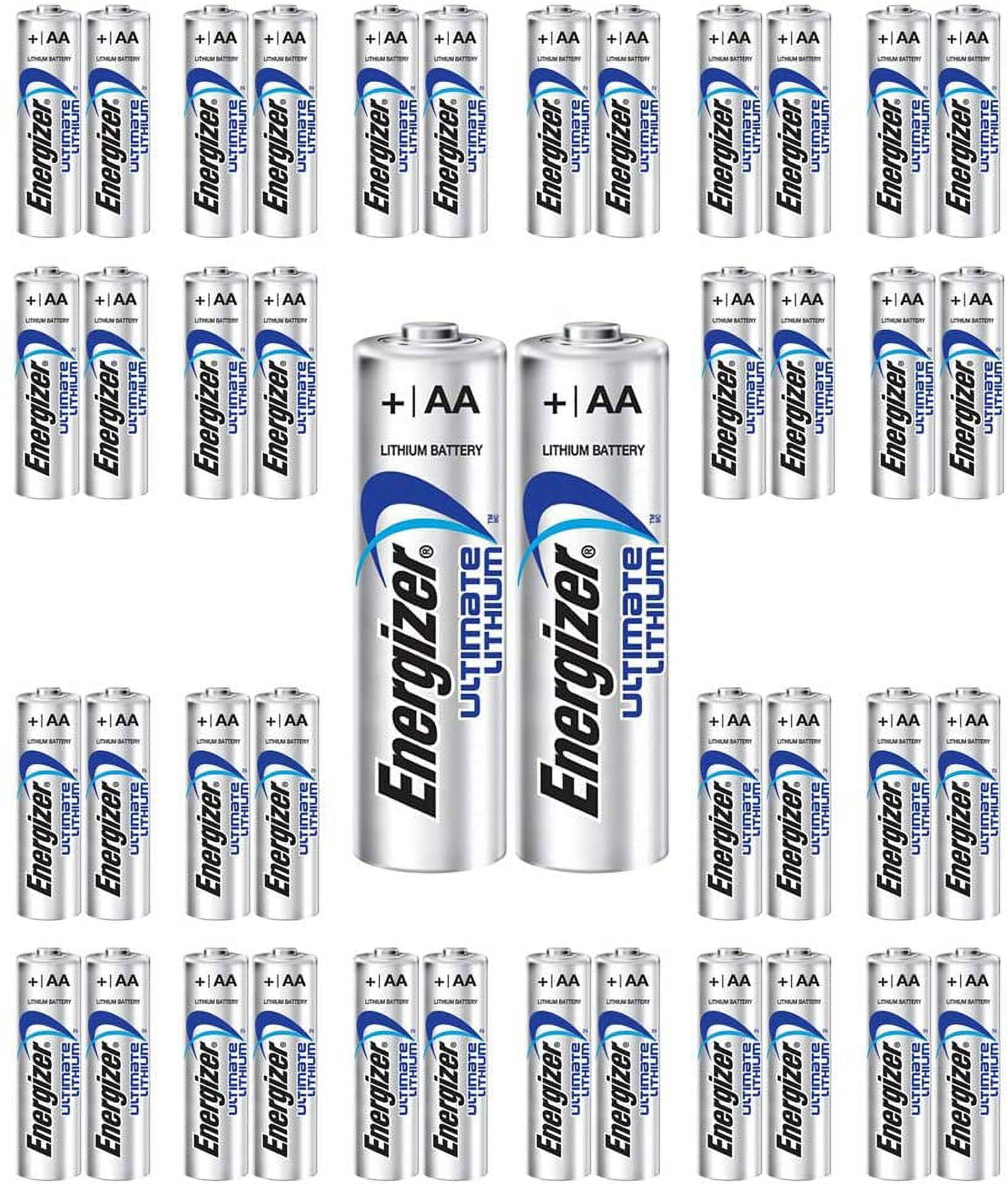 720x Energizer AA Lithium Batteries Ultimate L91 Exp:2038 USA Wholesale Lot