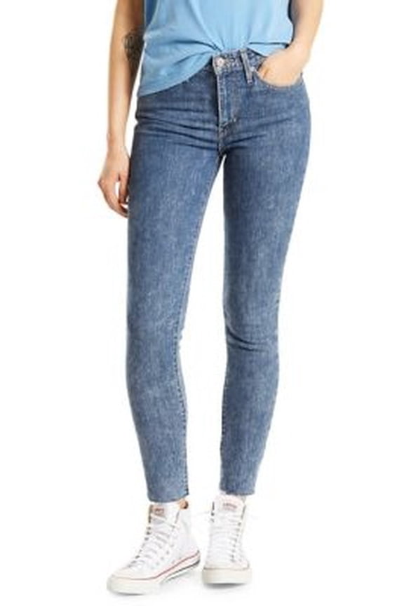 Womens Denim Embroidered Classic Jeans