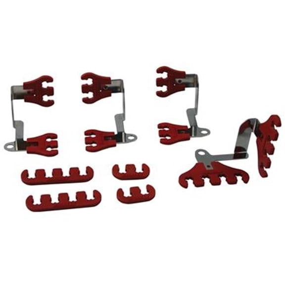 72172 Small Block Chevy Show Car Loom Kit, Red