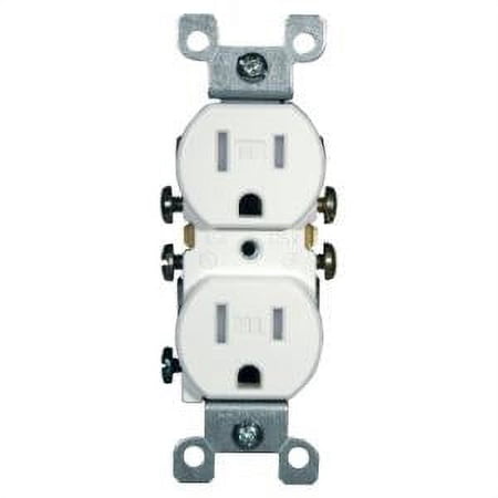 722-T5320-W - ELECTRICAL RECEPTACLE 2POS 15A 125V INSERT FOR WALLPLATE WHITE