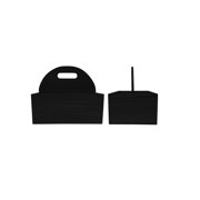7230-K Wood Table Caddy Black
