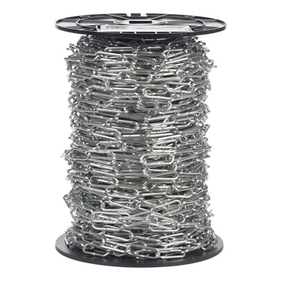 723169 Utility Chain - Zinc Plated - 175 ft - Handy Link - Durable Carbon Steel
