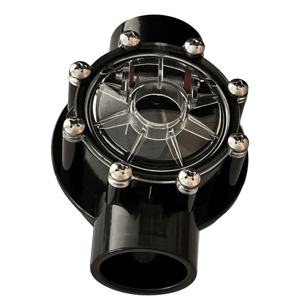7235 Check Valve 180-Dgree,1-1/2-Inch to 2-Inch for Pools Spas Straight ...