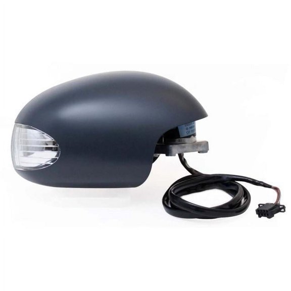 72519V - Fit System Passenger Side Mirror For 03-10 Vw New Beetle, Black, Ptm Cover, W/ Turn Signal, Foldaway, Heated Power Fits select: 2003-2010 VOLKSWAGEN NEW BEETLE