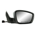 thumbnail image 1 of 72549V - Fit System Passenger Side Mirror for 12-15 Volkswagen Passat, textured black w/ PTM cover, w/ turn signal, memory, foldaway, w/o puddle lamp, w/o auto dimming, Heated Power, 1 of 2