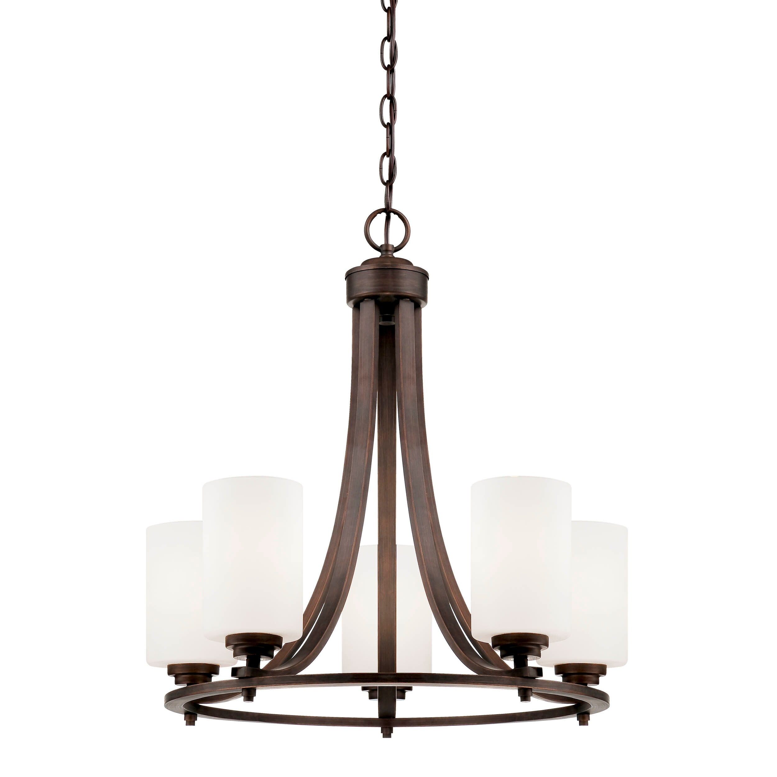 Bristo Elegance Rubbed Bronze 5-Light Chandelier