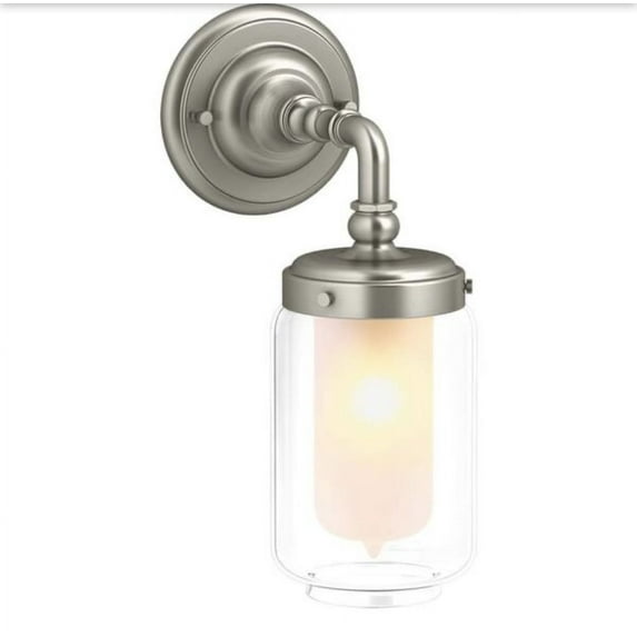 72584-BN KOHLER Artifacts Vibrant Brushed Nickel Single Sconce