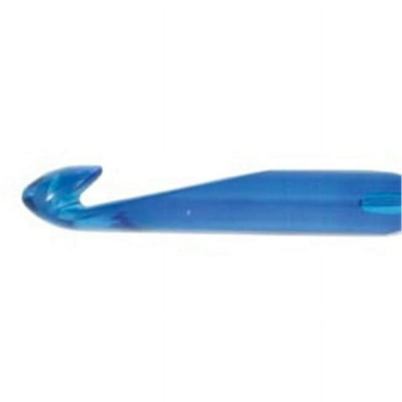 72605 Red Heart Crystalites Acrylic Crochet Hooks 5.5 in. -Size L-11 Blue