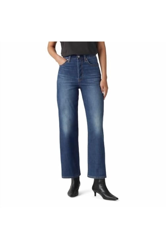 72693-0252 LEVI'S WOMEN'S RIBCAGE STRAIGHT ANKLE JEANS 30 X 27 - COOL AGENDA