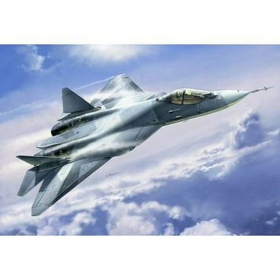 7275 1/72 Sukhoi T-50 Russian Stealth Fighter Multi-Colored