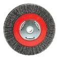 thumbnail image 1 of 72752 Arbor Coarse Crimped Wire Bench Wheel Brush  6 x 0.5.62 in., 1 of 1