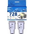 thumbnail image 1 of 728 F9J67A F9J68A F9J66A F9J65A Ink Cartridges Compatible for HP T730 T830 Inkjet Printers, Leak-Proof Design Crisp Printing, 1 of 7