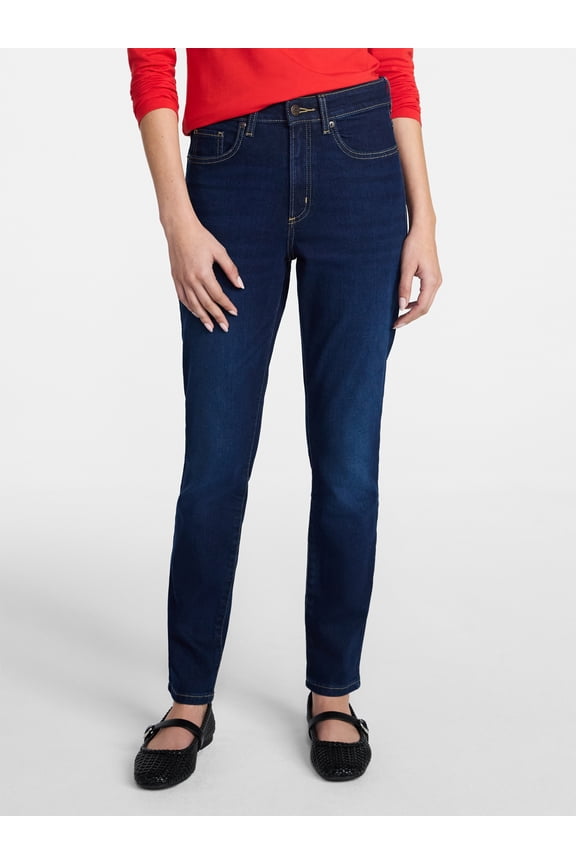 Women's High Rise Skinny Jeans, 29" Inseam Regular, Sizes 0-20, 10S-16S