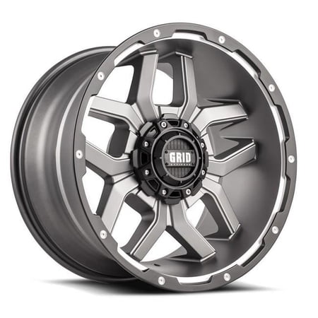 729237A156 GD07-20090237A1506 20 x 9 in. Off-Road Anthracite Black Wheel