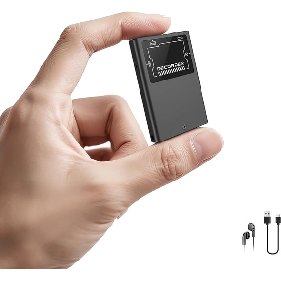 72GB  Voice Activated Recording Device -  (9800 Hour) Digital Voice Recorder with AI Noise Reduction, Portable Audio Recorder for Lectures, Meetings, and Interviews