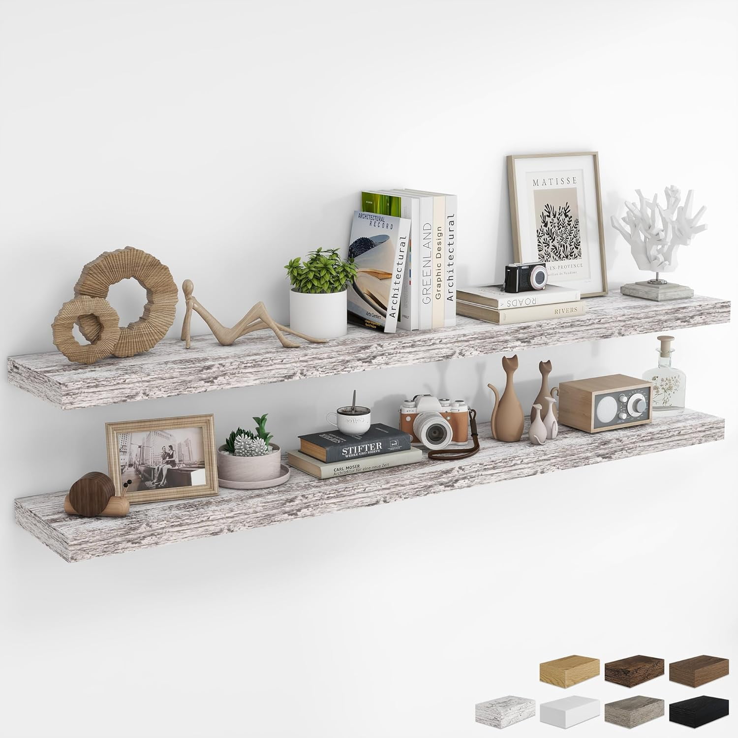 72Inch Floating Shelves for Wall 2 Pack Shelves for Bedroom|Kitchen ...