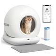 thumbnail image 1 of 72L Automatic Cat Litter Box, Self Cleaning, App Control, Odor Control, Safety Sensors, Quiet Operation, 1 of 9