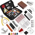 thumbnail image 1 of 72PCS Guitar Repairing Tool Kit - Complete Guitar Maintenance Set with String Change Tools, File, Pliers, Winder & Storage Bag for Acoustic, Electric Guitar, Bass & Ukulele, 1 of 7