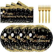 72PCS Leopard Birthday Plates Napkins Set, Leopard Cake Plates with Forks Cheetah Print Disposable Party Supplies Tableware for Birthday, Baby Shower, Jungle Party Decorations