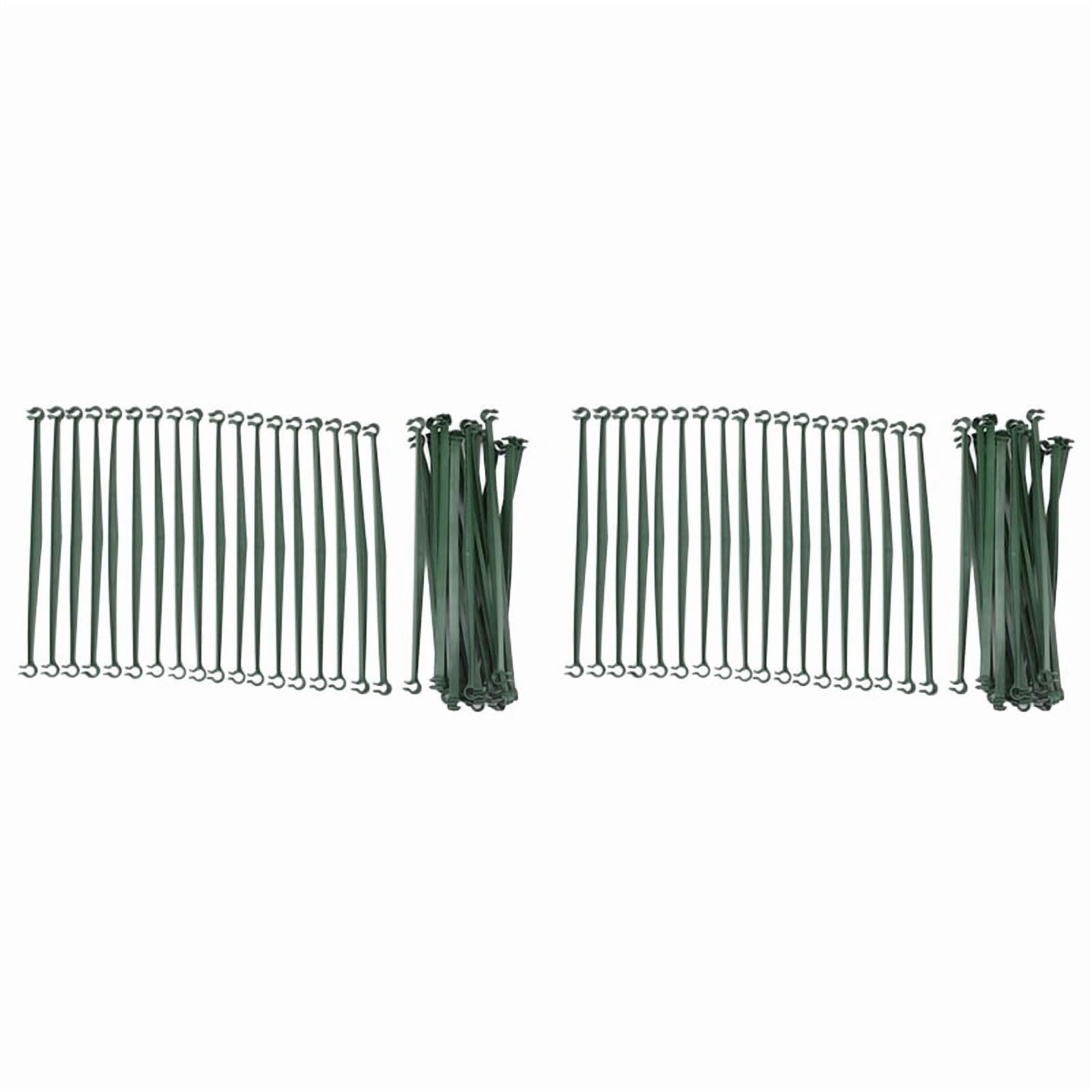 72PCS Stake Arms for Tomato Cage 11.8 Inch Plastic Expandable Plant Supports Trellis Connectors for Climbing Plants