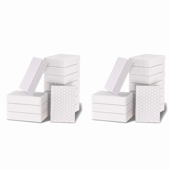72PCs Magic Sponge High Density Compressed Cleaning Melamine Eraser Kitchen Bathroom Sofa Cleaning