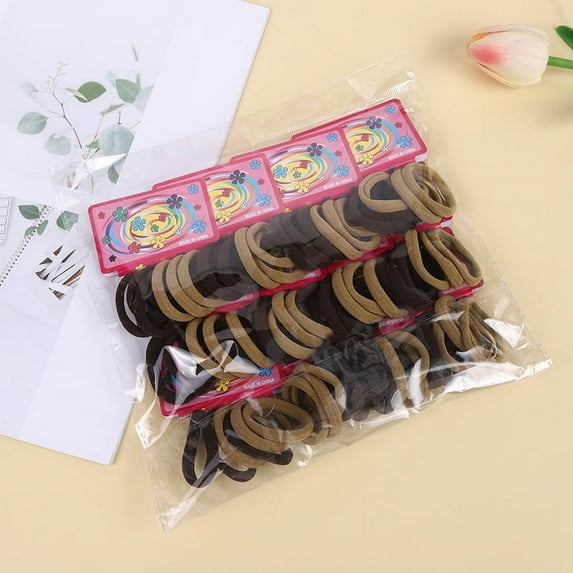 72Pack Pony Pearl Hair Ties - Ponytail Holders - No Damage Hair Accessories for Women
