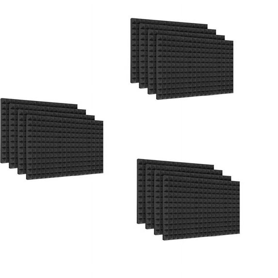 72Pcs 30X30X2.5cm Sound Insulation Insulation Foam Sound Insulation Foam