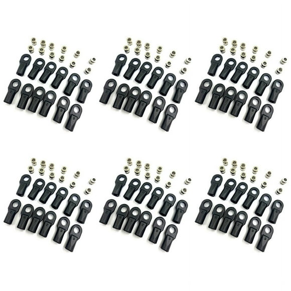 72Pcs 5347 Rod End Ball Joint General Trolley Ball Sets for 1/10 E- SUMMIT