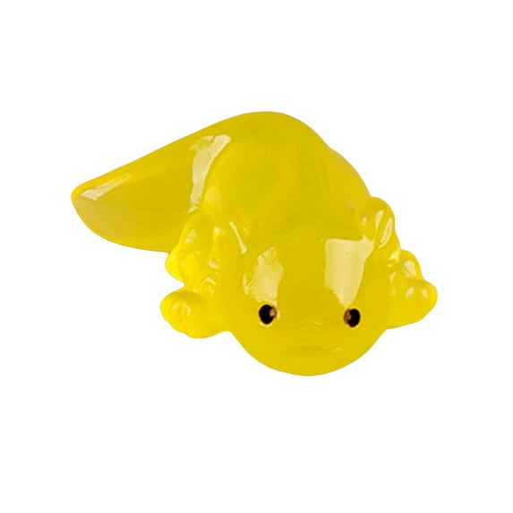 71PCS Mini Resin Axolotl Figurines, 1.2 Inch Cute Axolotl Charm Ornaments for DIY Crafts, Dollhouse Decor, Tank Decoration, Random Color Small Animal Figures, for Pots and Gift Giving