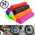 thumbnail image 1 of 72Pcs Motorcycle Dirt Bike Spoke Skins Covers Wraps Wheel Rim Guard Protector Black, 1 of 7