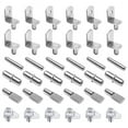 thumbnail image 1 of 72Pcs Shelf Pegs Support Kit, 6 Styles Pins, Nickel Plated Cabinet for Shelves Bookcase Bookshelf, 1 of 7