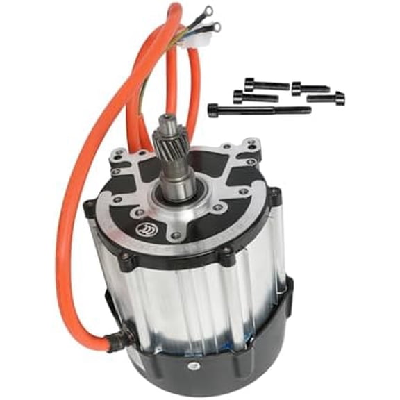 72V 1500W Brushless Motor, High-Speed DC Electric Differential Axle Motors 4800RPM for 4 Wheelers Go Kart Trikes Tricycles ATV Quad Golf Carts, 16T Gear$$Sport & Recreation Other