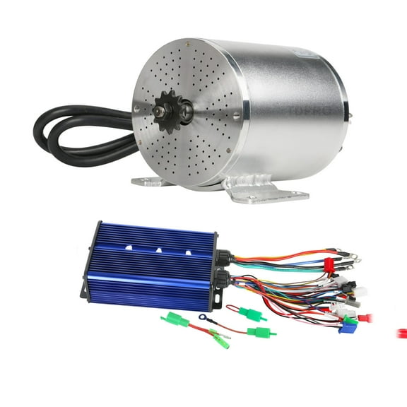 72V 3000W Brushless Electric Motor Controller for E Bike Scooter Go Kart Quad Razor Dirt Bike Go Kart Golf Cart 4 Wheelers Tricycle Drift Trike Motorcycle DIY Part