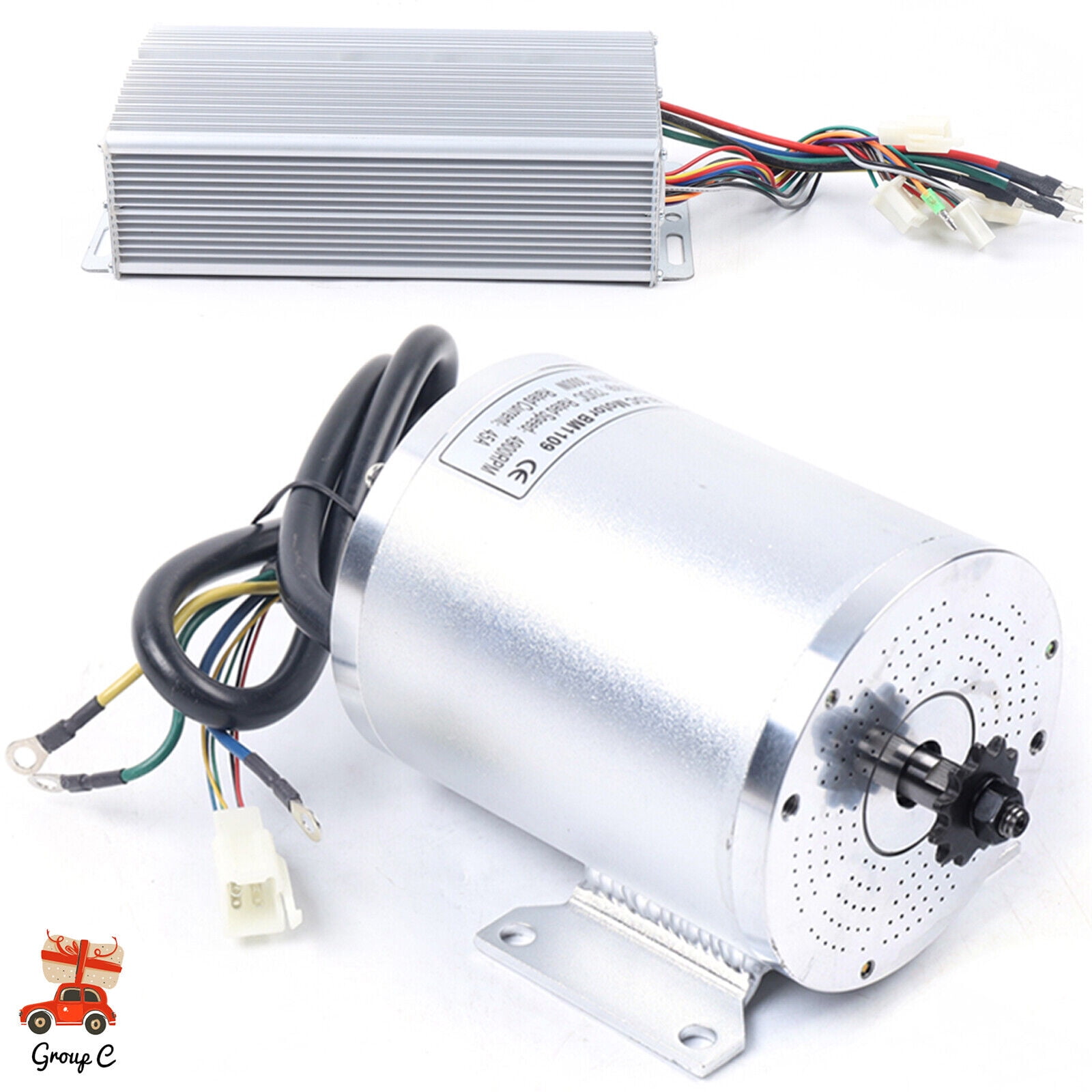 72V 3000W Electric Brushless DC Motor Kit BLDC Motor Controller For e-Scooter