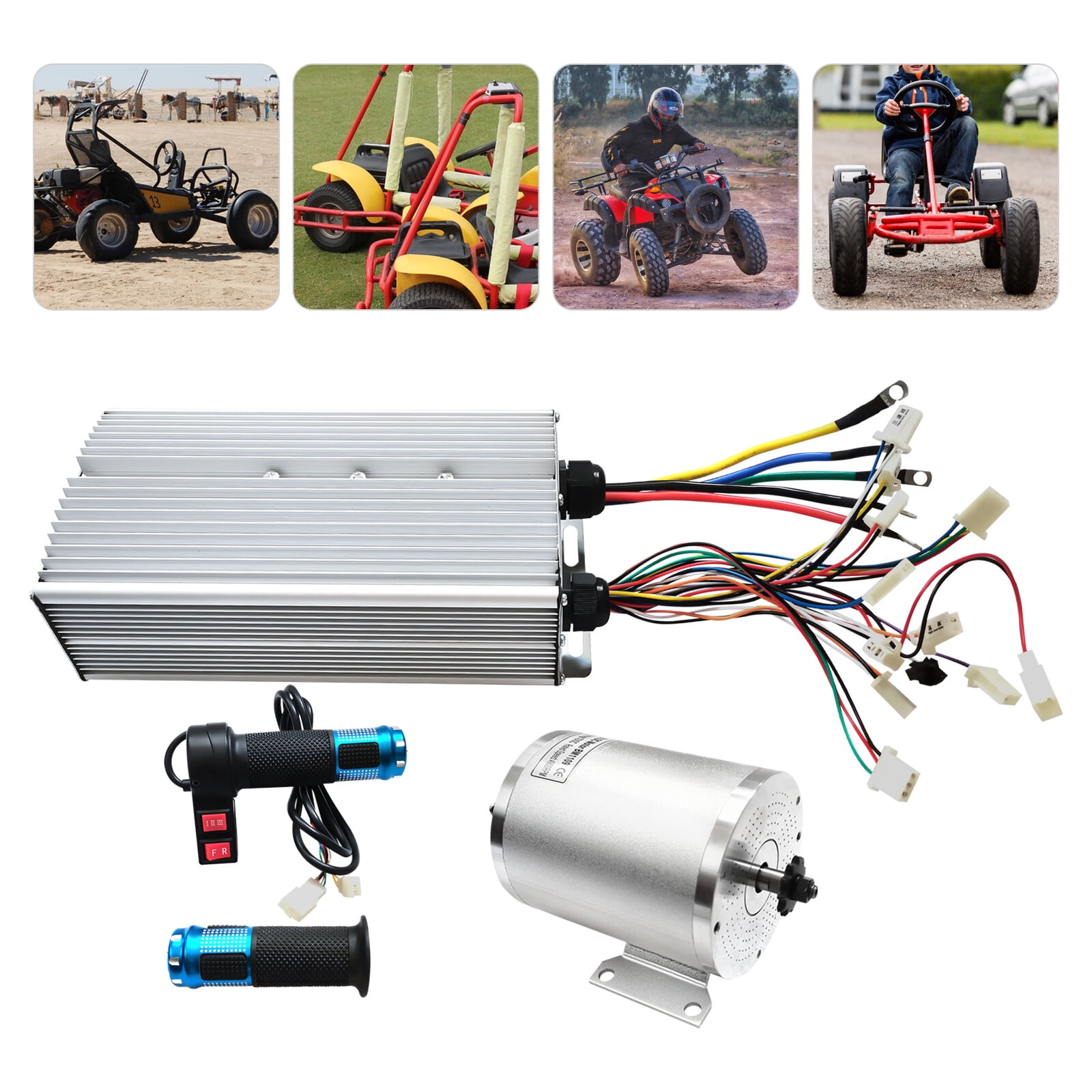 72V 3000W High Speed Brushless Motor Kit with Controller For