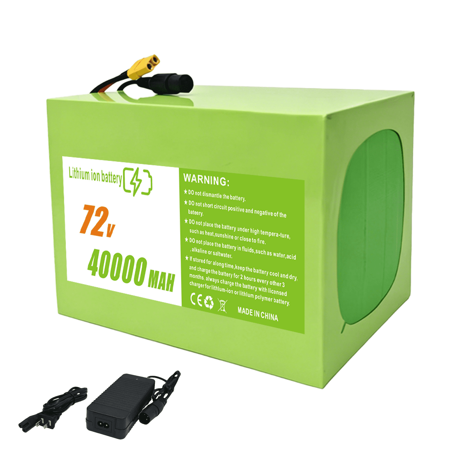 72V 40Ah Battery for 800W 950W 1000W 1200W 1500W 2000W 3000W 4000W