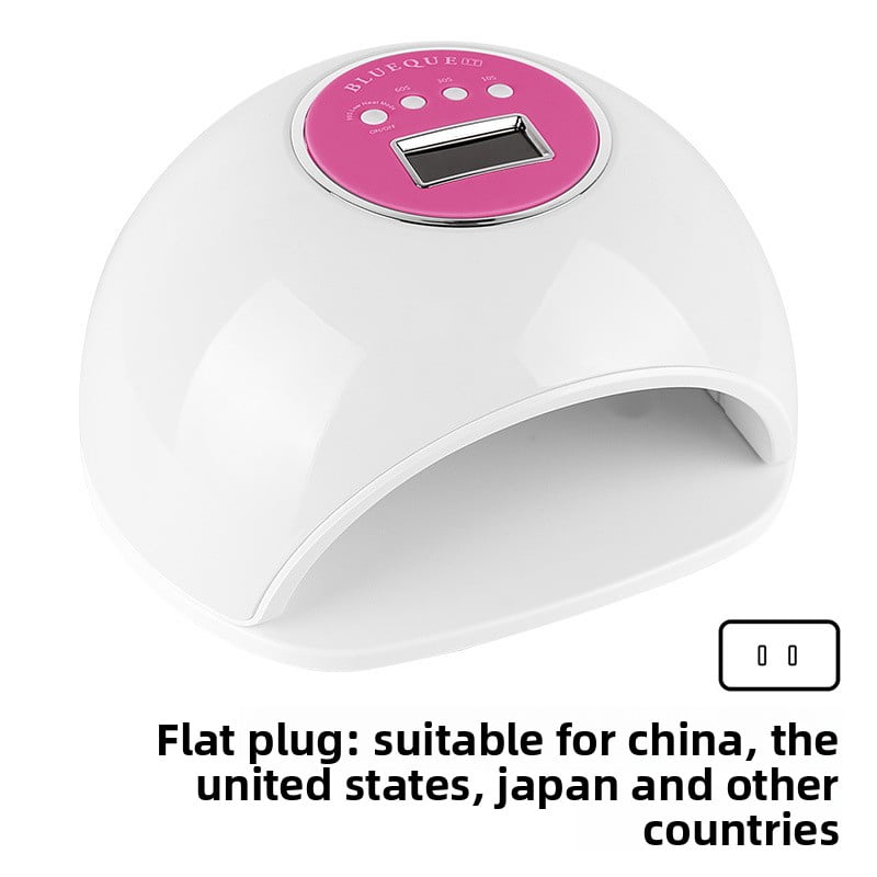 72W Professional Nail Lamp - UV LED Nail Dryer with Sensor for Gel Polish, Fast Curing Light with Timer, Salon Quality Manicure Machine for Home Use