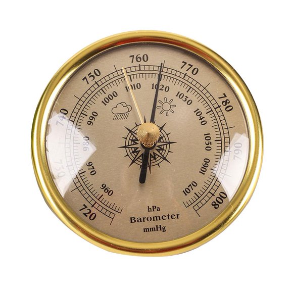 72mm Barometer Temperature And Humidity Gauge Monitor Indoor Thermometer Wall for Home Room I2L2 Humidity With Incubato