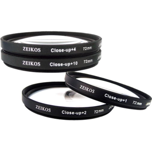 72mm Close-up Filter Set (4PC)