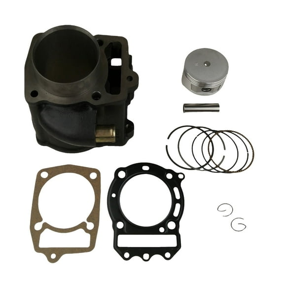 72mm Cylinder with Piston Gasket Kit for Honda Helix CN250 CFMOTO CF250 Water-Cooled 250cc GY6 Engines, Compatible with CH250 Scooters ATVs Go-Karts Buggy Models