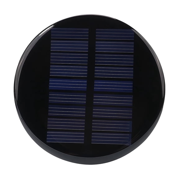 72mm Diameter Solar Panel Charging Plate 4.5V 80mA Monocrystalline Silicon Solar Cell For Outdoor Indoor Applications