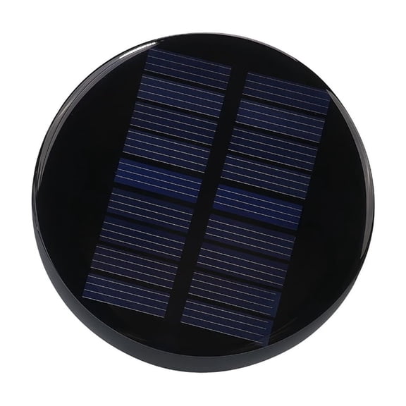 72mm Round Solar Panel 4.5V 80mA Monocrystalline Panel Ideal for Weak Light Conditions For Electronics