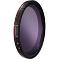 thumbnail image 1 of 72mm Threaded Hard Stop Variable ND Bright Day Filter, 6 to 9 Stop, 1 of 5