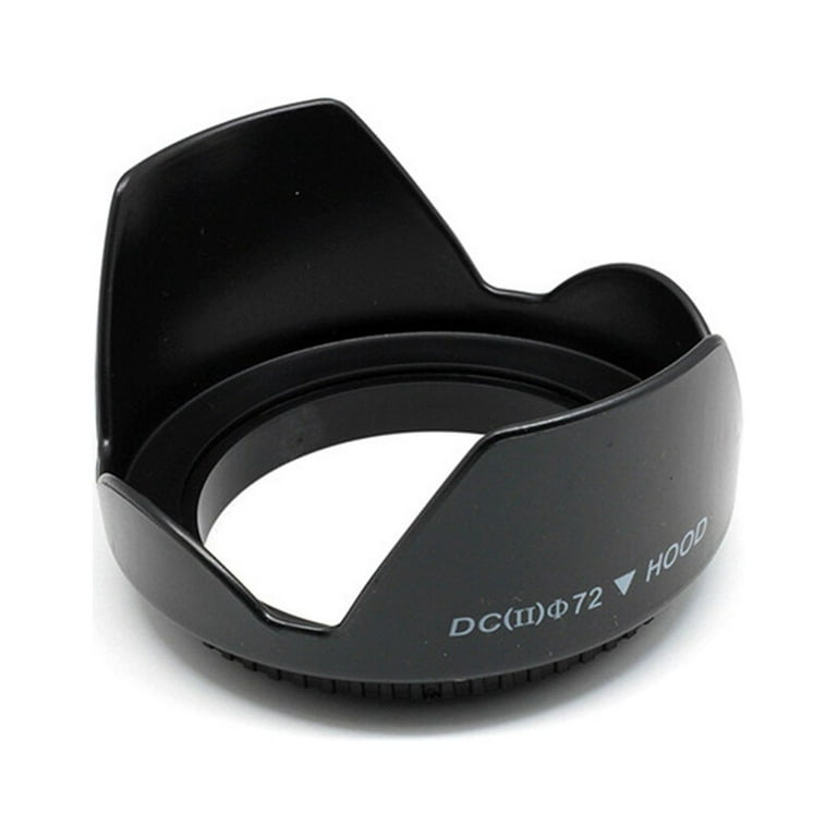 Universal DSLR Camera Lens Hood for 72mm Prevent Glare and Impact